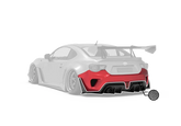 ROBOT CRAFTSMAN Carbon Fiber Rear Bumper & Diffuser For Toyota 86 Subaru BRZ Scion FR-S